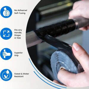 Szilikon tömítőszalag, szilikon gumi markolatszalag súlyzórudakhoz 140247687 - Súlyzórúd