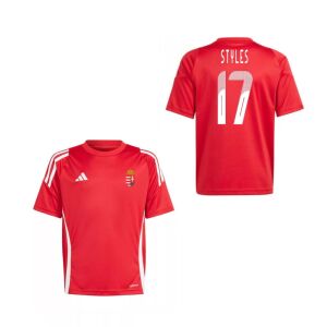 Magyarország mez felső szurkolói Adidas gyerek piros T24 - STYLES 17 140249816 - Gyerek focimez