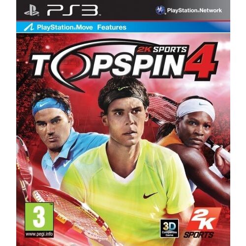 Top Spin 4 PlayStation 3-ra. Tenisz játék Federerrel, Nadallal és Serena Williamsszel. - Gaming