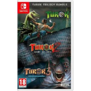 Turok Trilogy Bundle, Nintendo Switch, Konzol játékszoftver 140254328 - Atari