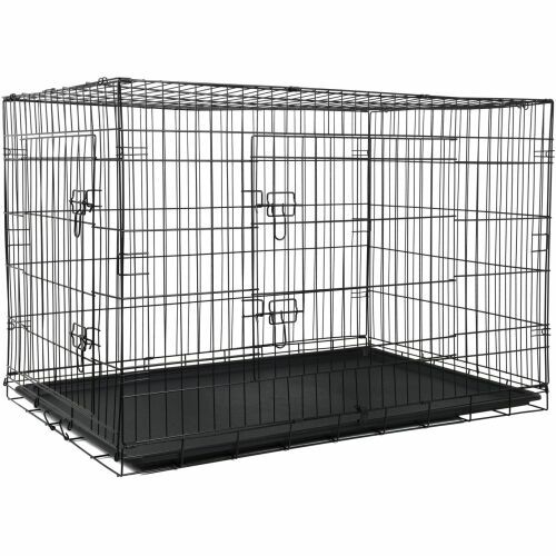 E-shop Pepita Prenosná búda pre psov 120x74x80,5cm - XXXL - čierna
