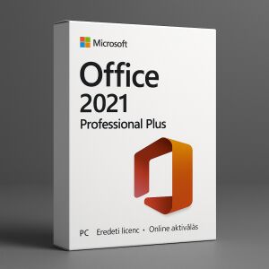 Microsoft Office 2021 Professional Plus Teljes Verzió - Elektronikus irodai szoftver