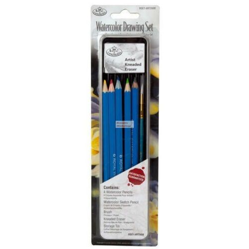 Akvarellceruzák készlet, fémdobozos - Royal - 8 db 140267016