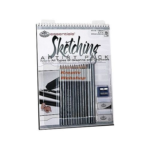 Grafikai skicc készlet - A4 vázlatfüzettel