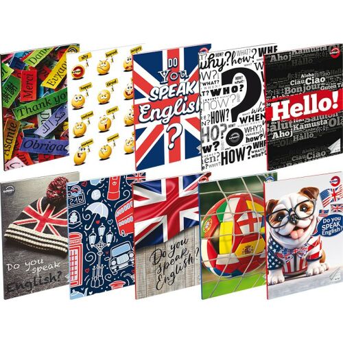 T-Creativ: Caiet vocabular, A5 - diferite