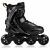 Spokey PRIME PRO inline skate, black, side view