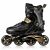Spokey PRIME PRO inline skate, black and gold, side profile