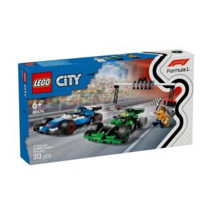 LEGO City - F1 rajtrács VCARB-val és Sauber versenyautó 60474, 313 darab, 6 év felett 140267834 - Autó & Jármű