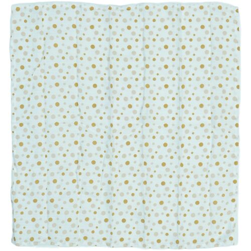 Detská unisex biela bodkovaná látková plienka