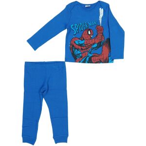 Marvel Spider-Man fiú kék pizsama szett - Gyerek pizsama, hálóing