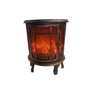 SP-30 LED látvány kandalló lobogó lánghatással,  30x25x13cm, 3db ‘C’ (baby) elem vagy USB tápkábel