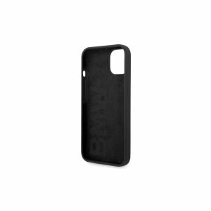 Husă din silicon BMW BMHCP14MSILBK pentru Apple iPhone 14 Plus
