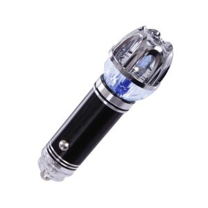 Mini purificator de aer, auto, negru, compact si elegant, usor de asezat in orice autovehicul, functioneaza prin ionizare, captand particulele de praf, polenul si alti alergeni