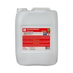 Brilliance Gyorsfertőtlenítő 20L, felületfertőtlenítő HACCP rendszerekhez, éttermekhez, élelmiszerfeldolgozáshoz, edzőtermekhez és szoláriumokhoz - Általános tisztítószer