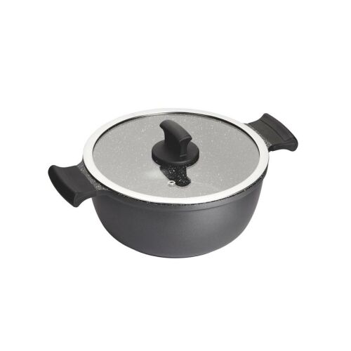 Inoxibar  Absolut Black Range  lábas 20 cm fedővel tapadásmentes bevonattal 140329591