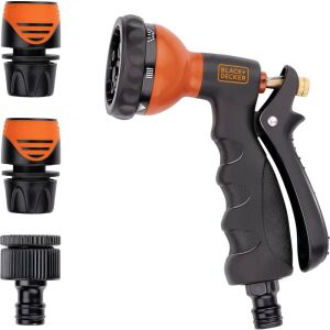Szórópisztoly 7 fejes szett 1/2" 4db BLACK+DECKER 140333196 - Locsolófej