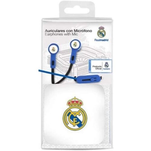 Real Madrid fülhallgató mikrofonnal, hivatalos licencelt termék - Fülhallgató