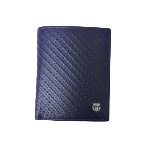 Barcelona pénztárca bőr sötétkék bordázott aprópénztartóval 140338746 - Férfi pénztárca