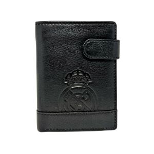 Real Madrid pénztárca bőr fekete kapcsos RME2514N 140339394 - Férfi pénztárca