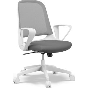 SENSE7 Sopty irodai forgószék, fehér és szürke