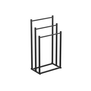 Modern, törülközőtartó fekete