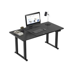 Állítható íróasztal, magasságállítás, 160 cm x 80 cm x 119 cm két motor, fekete 140343878 - Mark Adler