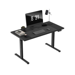 Íróasztal, állítható magassággal memória funkcióval, kábelrendező 140 X 70 cm, fekete 140343992 - Mark Adler