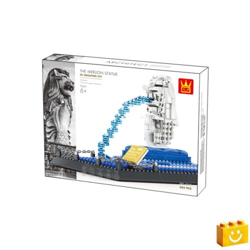 WANGE® - Merlion szobor – Szingapúr