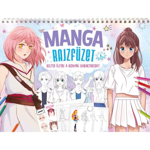 Manga rajzfüzet 1. Napraforgó