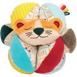 LUDI - Készségfejlesztő plüss labda - oroszlán