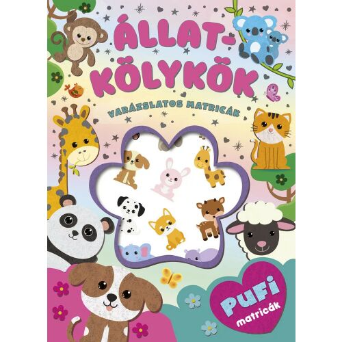 Varázslatos matricák - Állatkölykök Napraforgó 140344376