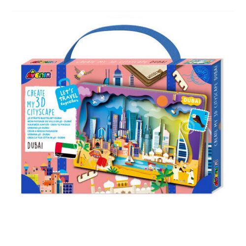 Városkép 3D puzzle, Dubai Avenir 140344529