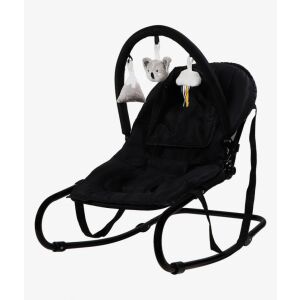 Fekete koalás baba pihenőszék- Tryco babáknak