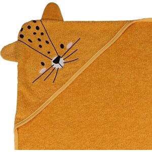 Blush & Blossom Leopárd Lenny kapucnis törölköző