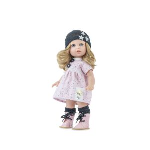 Marina&Pau baba - Carol csillagképes ruhában  díszdobozban