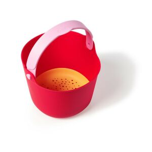 Quut- Bucki homokozó és strandolós vödör -cherry 140346430 - Szabadtéri játék és felszerelés