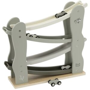 Label Label fából készült versenypálya olivazöld színben - Fajáték