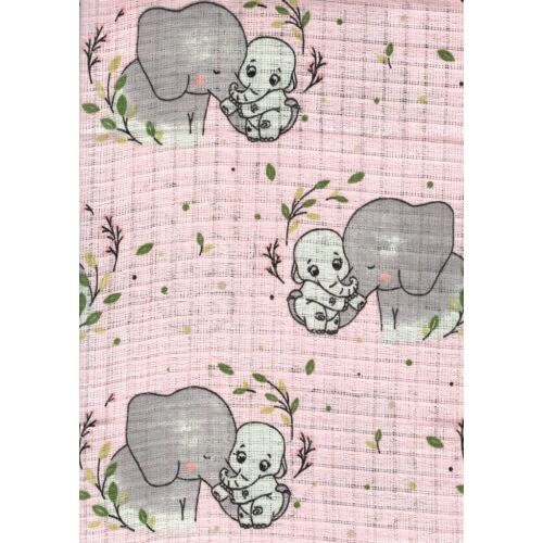 Mintás textil pelenka 1db-os - Elefánt 140347019