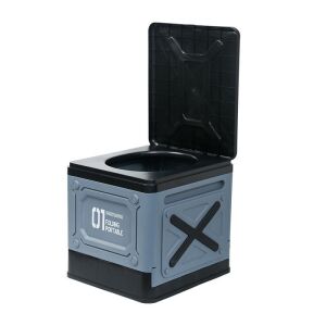 Összecsukható hordozható WC/szék/tároló 32*30*28cm HOM-311 140348632 - Hordozható WC