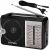 Prenosné FM/AM rádio Soewel RX-606AC s napájacím káblom a vysunutou anténou