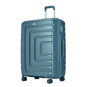 Valiză Bontour Charm mărimea L, albastru gheață, cu încuietoare TSA și 4 roți - Accesorii pentru îmbrăcăminte