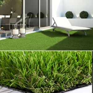 Toscana Lux Kész műfű 4cm Zöld kültéri 300x400cm 140352456 - Műfű