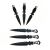 Set trei cutite de aruncat Anarchy Way si trei cutite de aruncat, Black Fury, DEPOX®, teaca inclusa 140354200