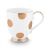 2 darabos porcelán bögre készlet, Pip Studio, Dot Delight fehér-arany, 350ml, Dot Delight kollekció 140354548