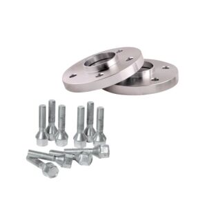 Set doua distantiere roti auto 5x100 pe 12mm, 57.1 plus prezoane M14X1.50 pentru Audi, VW 140355206 - Distanțiere pentru roți