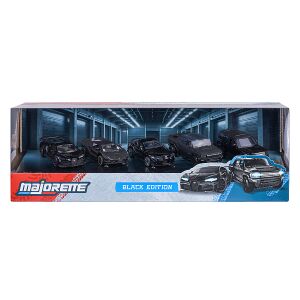 Majorette Black Edition kisautók díszdobozban 5 db-os szett 140355234 - Majorette