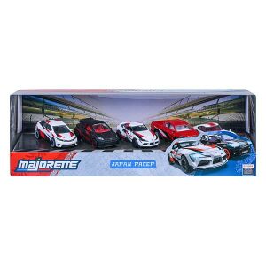 Majorette Japan Racer kisautók 5 db-os szett díszdobozban 140355282 - Majorette