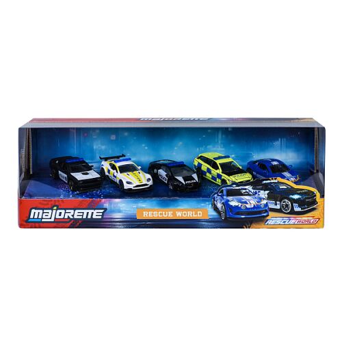 Majorette rendőrségi kisautók díszdobozban 5 db-os szett 140355285