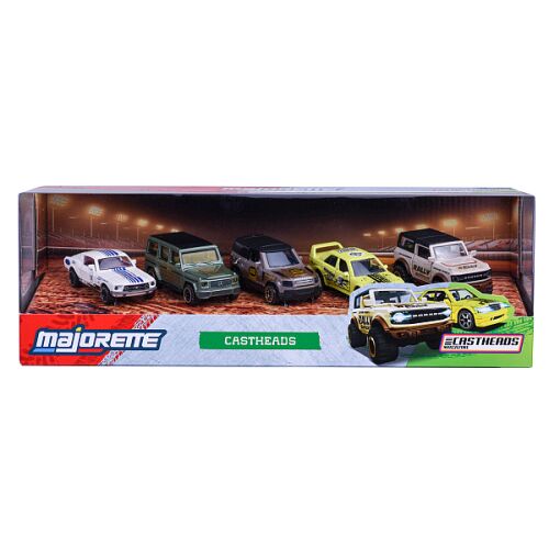 Majorette CastHeads Edition kisautók 5 db-os szett díszdobozban 140355288