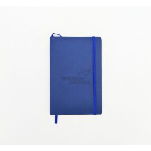 Kék FSC Mix Pedova jegyzetfüzet rugalmas zárással - Irodai papíráru